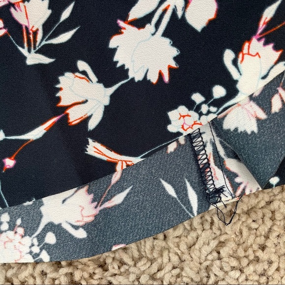 Banana Republic Sleeveless V Neck Dress Navy Size 10 - Picture 5 of 11